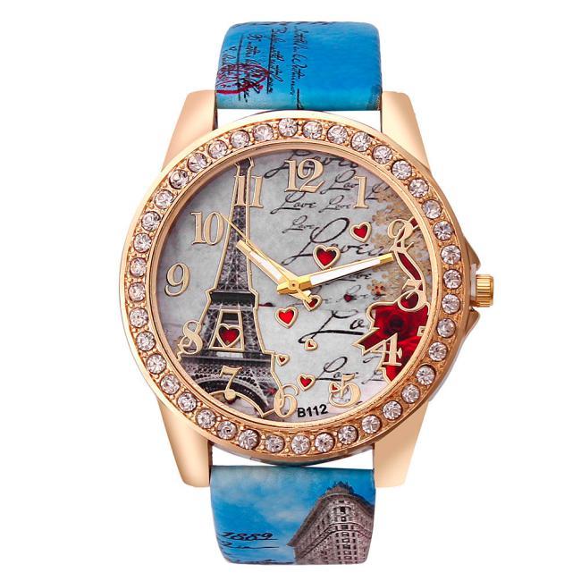 Vintage Paris Eiffel Tower Women's Quartz Watch