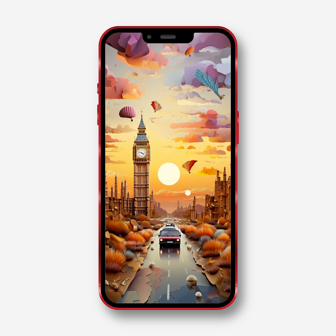 London Adventures - Daytime Architecture Phone Wallpaper - Minihomy