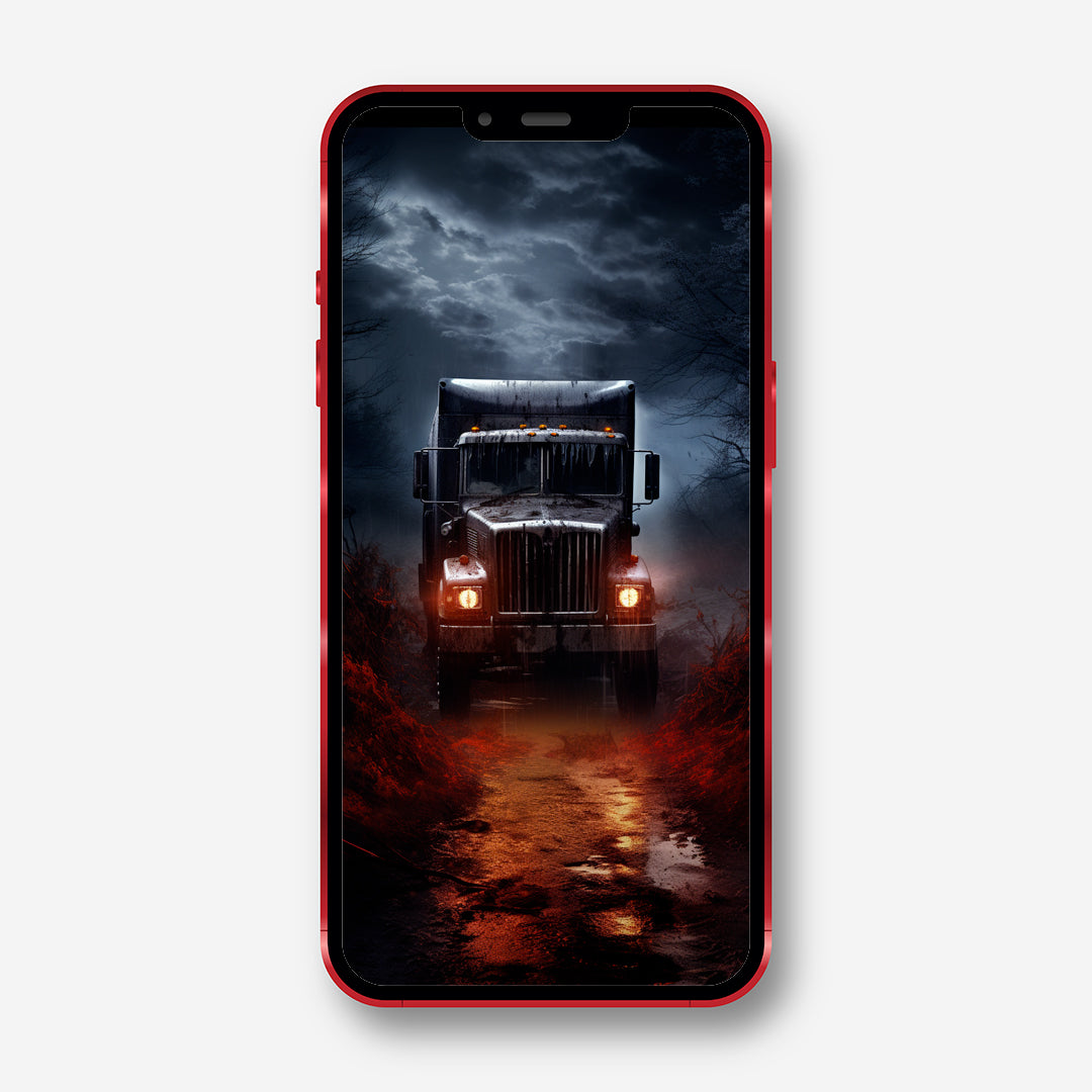 Apocalypse Escape - The Walking Dead Truck Phone Wallpaper - Minihomy