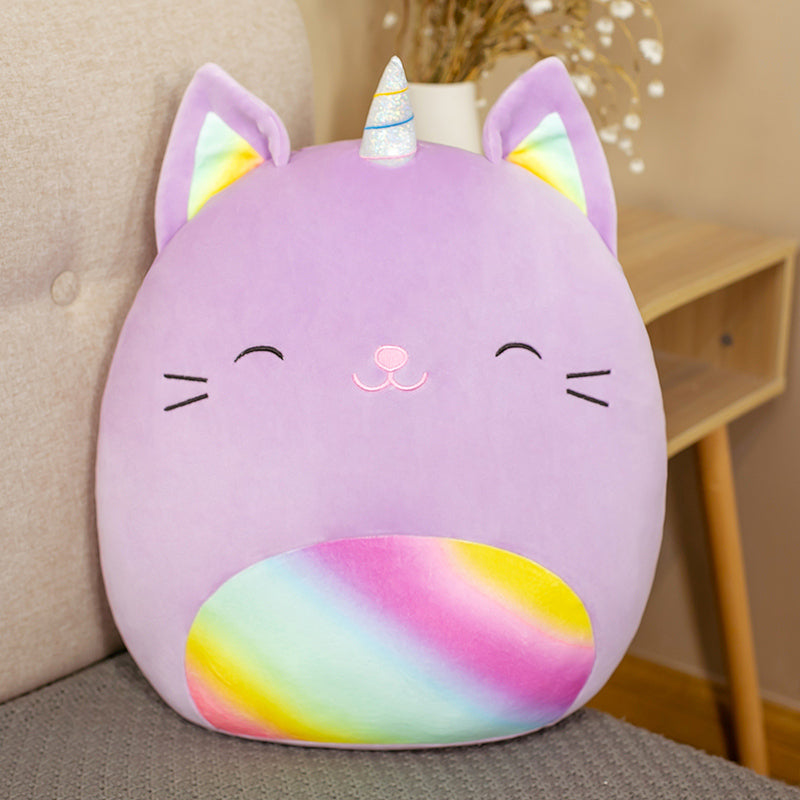 Cute Fat Fat Plush Toy Animal Doll Kawaii Deer Pig Soft Pillow - Minihomy