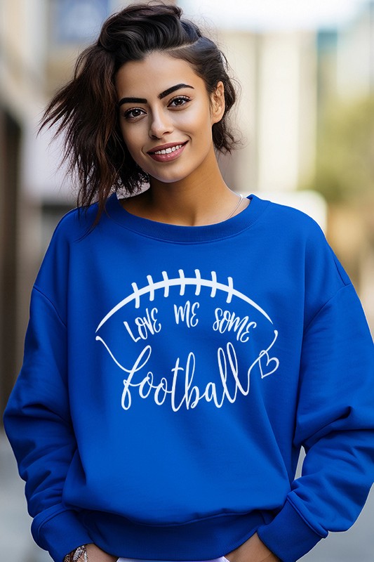Football Sweatshirt - Gameday Fall Love Me Some - Minihomy
