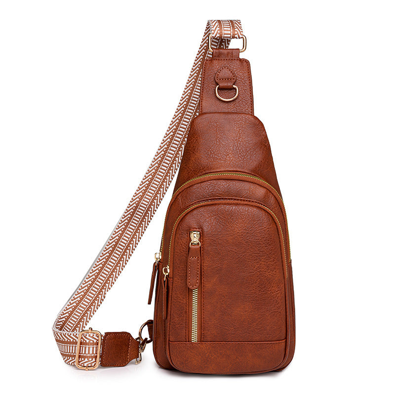 Women's Small Chest Bag: Exquisite Messenger Crossbody Purse