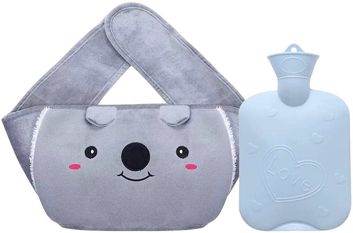Winter Water Bottle Belt Large Hand Warmer Cute Animal Hot Water Bottle Belt
