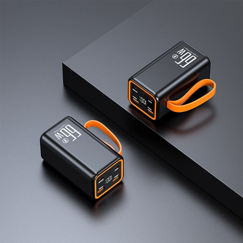 20000mAh PD66W Fast Charging Power Bank - Large Capacity Portable Charger