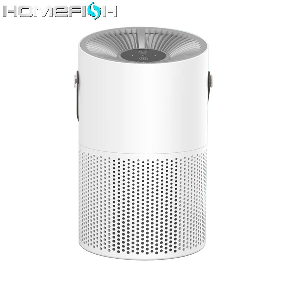 HEPA Air Purifier with UVC Sterilization - Formaldehyde Removal for Home & Car