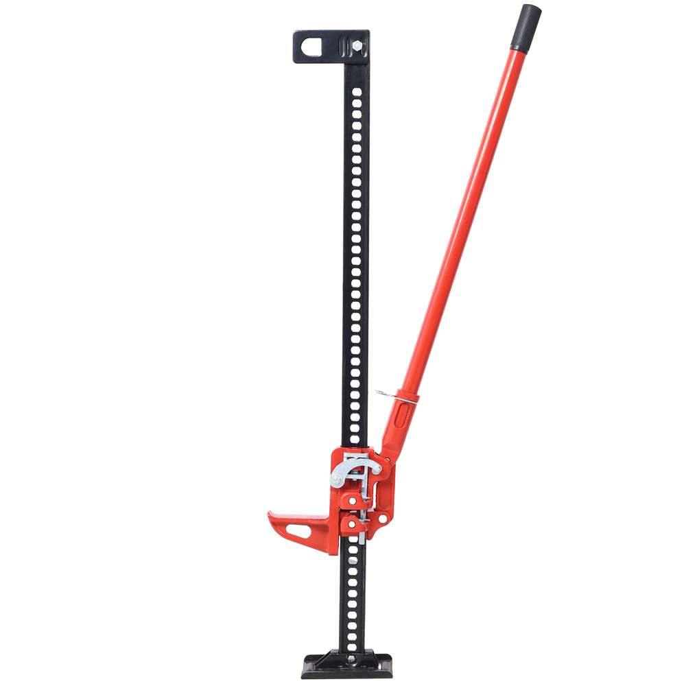 Heavy-Duty 7000lb Farm Jack - 48" Lift, Red - SUV, Truck, Tractor