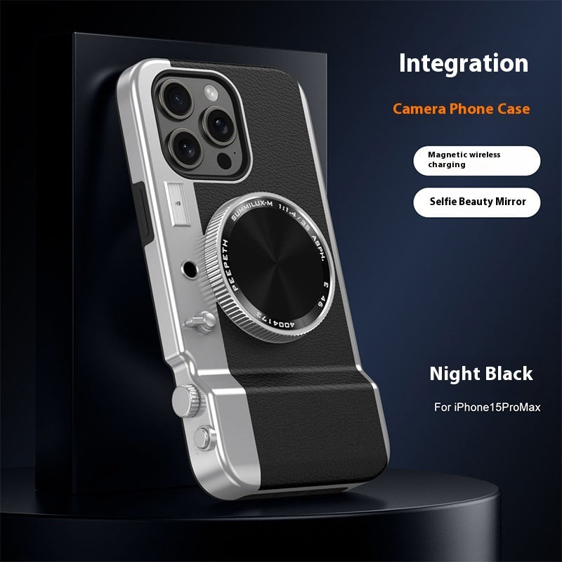 Magnetic Stereo Camera Phone Case - Creative Hardshell