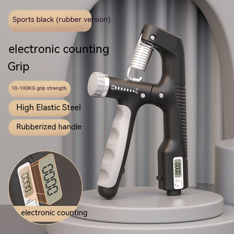 Adjustable Hand Grip Strength Trainer - Improve Wrist, Finger & Forearm Power - Minihomy