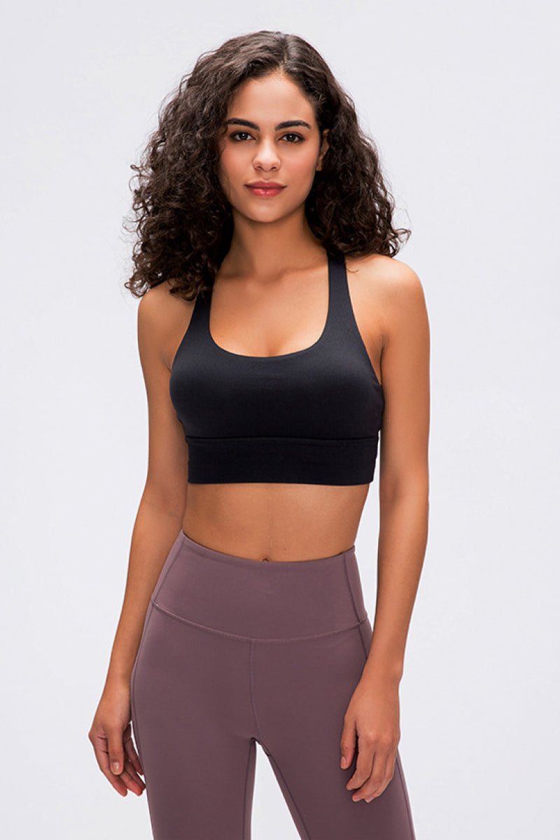 Double X Sports Bra - Basic Colors - Minihomy