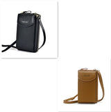 Luxury PU Leather Women's Handbag, Crossbody Bag & Wallet