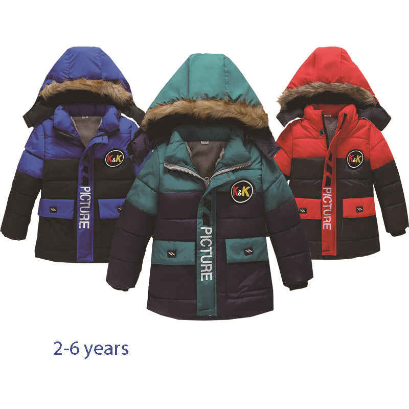 Children's Boys' Thickening Coat - Minihomy