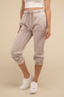 Acid Wash Fleece Sweatpants with Pockets - Comfy & Stylish - Minihomy