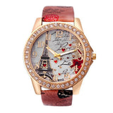Vintage Paris Eiffel Tower Women's Quartz Watch