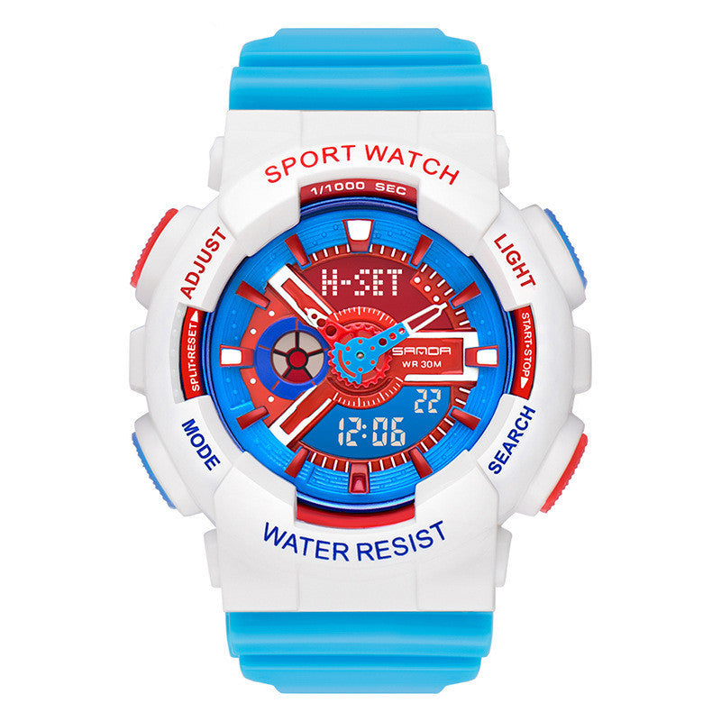 Sanda Multi-Function Sports Watch: Digital Fitness Tracker