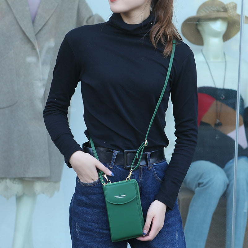 Luxury PU Leather Women's Handbag, Crossbody Bag & Wallet