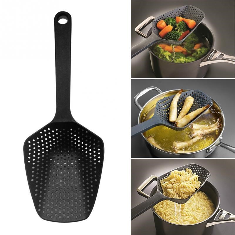 Large Nylon Strainer Colander Scoop - Kitchen Cooking Tool