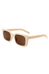 Flat Rectangle Retro Vintage Fashion Sunglasses - Minihomy