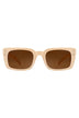 Flat Rectangle Retro Vintage Fashion Sunglasses - Minihomy