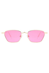 Retro Square Vintage Metal Fashion Sunglasses