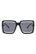 Oversize Square Large Cut-Out Fashion Sunglasses - Minihomy