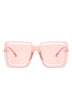 Oversize Square Large Cut-Out Fashion Sunglasses - Minihomy