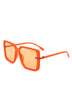 Oversize Square Large Cut-Out Fashion Sunglasses - Minihomy
