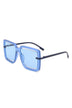 Oversize Square Large Cut-Out Fashion Sunglasses - Minihomy
