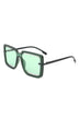 Oversize Square Large Cut-Out Fashion Sunglasses - Minihomy