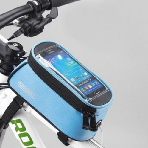 ROSWHEEL Bike Frame Bag for iPhone - Compatible with Apple