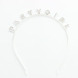 Party Girl Rhinestone Headband - Minihomy