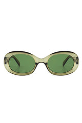 Oval Retro Clout Round Vintage Fashion Sunglasses - Minihomy