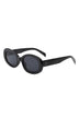 Oval Retro Clout Round Vintage Fashion Sunglasses - Minihomy