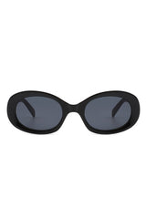 Oval Retro Clout Round Vintage Fashion Sunglasses - Minihomy