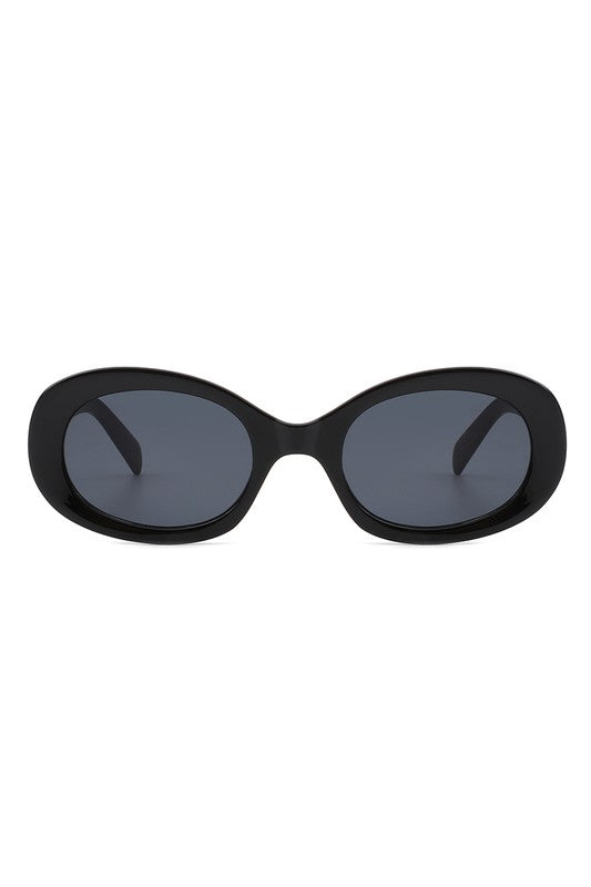 Oval Retro Clout Round Vintage Fashion Sunglasses - Minihomy