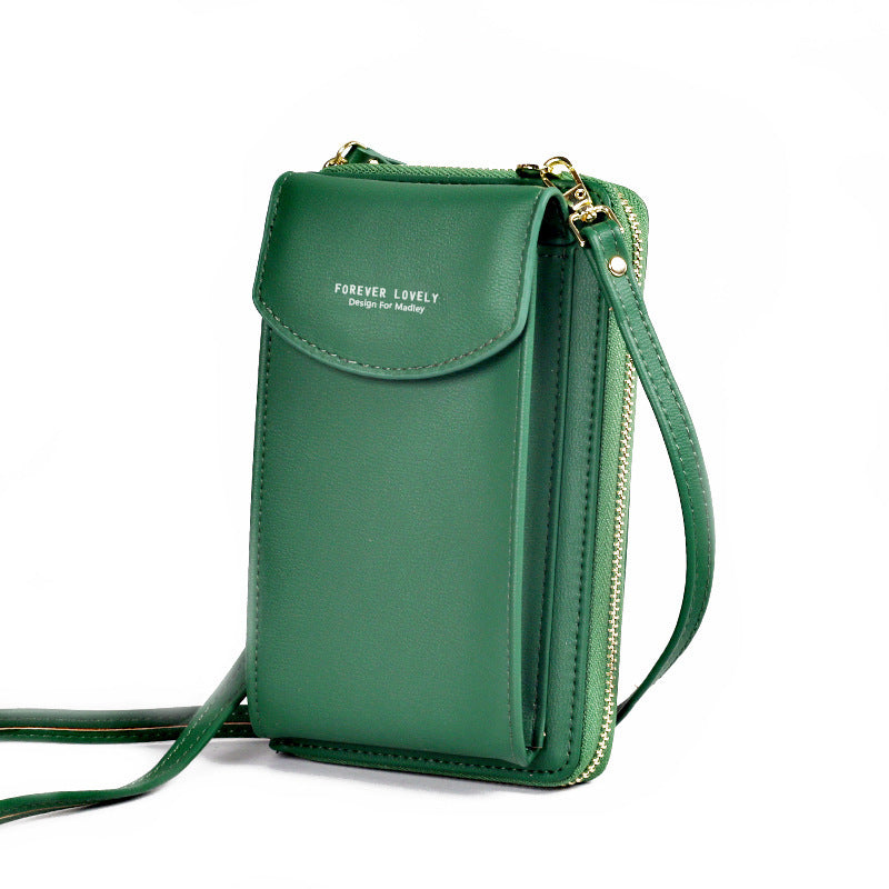 Luxury PU Leather Women's Handbag, Crossbody Bag & Wallet