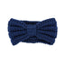 Knitted Bow Winter Headband - Stylish Warm Knit Accessory for Cold Weather - Minihomy