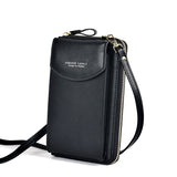 Luxury PU Leather Women's Handbag, Crossbody Bag & Wallet
