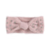 Fuzzy Rhinestone Bowknot Headband - Minihomy