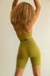 High Waist Yoga Pants with Side Pockets for Women - Short Length - Minihomy