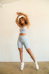 High Waist Yoga Pants with Side Pockets for Women - Short Length - Minihomy