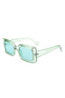 Classic Rectangle Retro Square Fashion Sunglasses - Minihomy