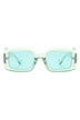 Classic Rectangle Retro Square Fashion Sunglasses - Minihomy