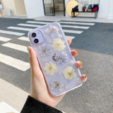 Handmade Real Flower OPPO Reno Phone Case - Reno2z, Reno3 Pro, Ace2, Reno5 Pro