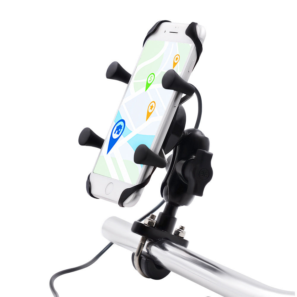 Motorcycle Phone Mount: Aluminum Alloy Bike Bicycle Bracket