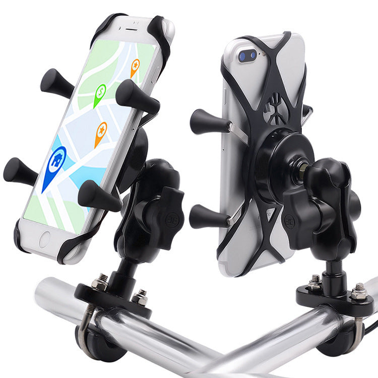Motorcycle Phone Mount: Aluminum Alloy Bike Bicycle Bracket