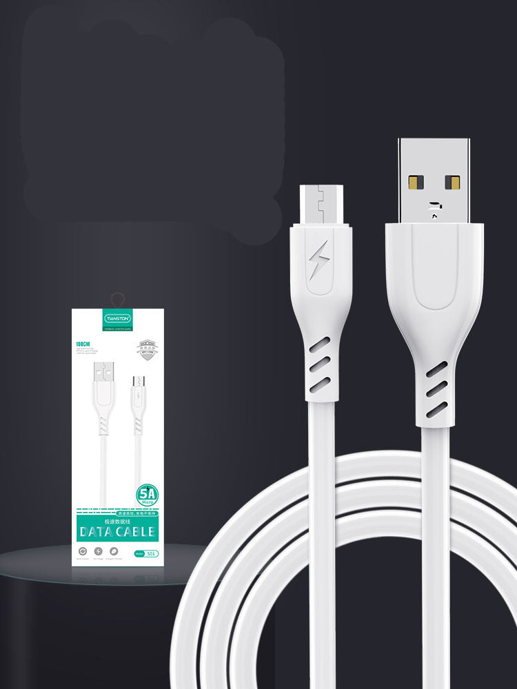 5A Fast Charging Cable for Apple & Android - Type-C, Factory Direct