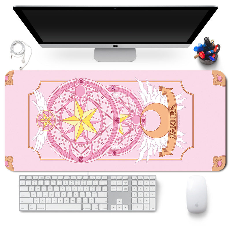 Sailor Moon Desk Mat: Anime Computer Desk Pad for Students & Offices