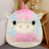Cute Fat Fat Plush Toy Animal Doll Kawaii  Deer Pig Soft Pillow - Minihomy