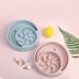 Moon And Sun Set Pet Dog Feeder Bowls - Water Dispenser Cat Drinking Bowls with Extended Eating Time - Minihomy