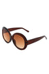 Oversize Circle Fashion Women Round Sunglasses - Minihomy